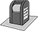 GREY container icon